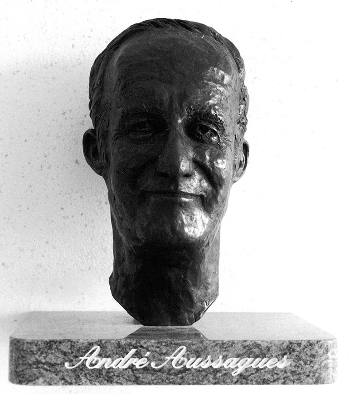 André Aussaguès sculpture bronze Olivier Delobel