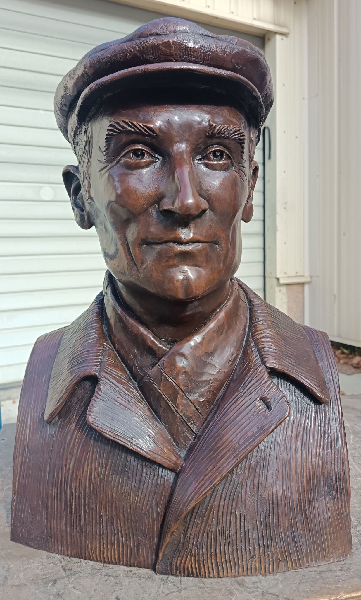 Buste  en bronze de André Castéra