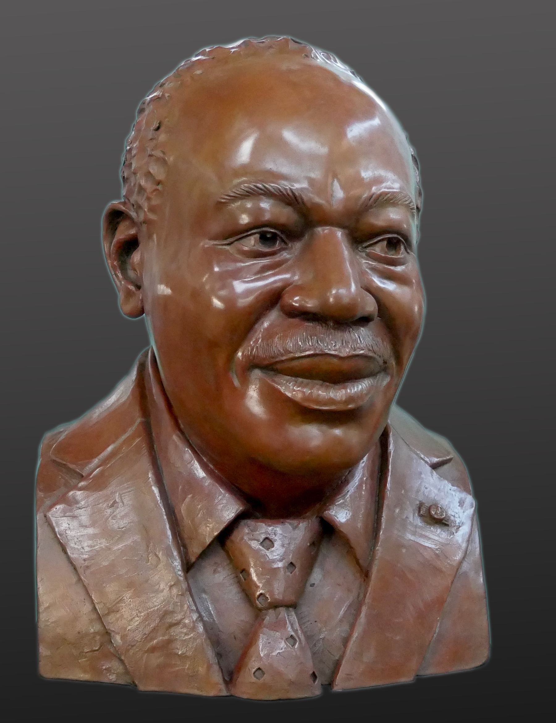 Sculpture buste  bronze par Olivier delobel